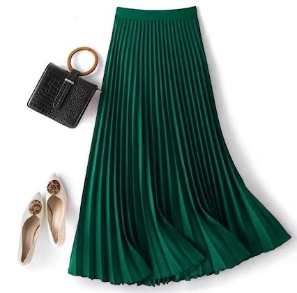 Women's Long Ruffled Skirt