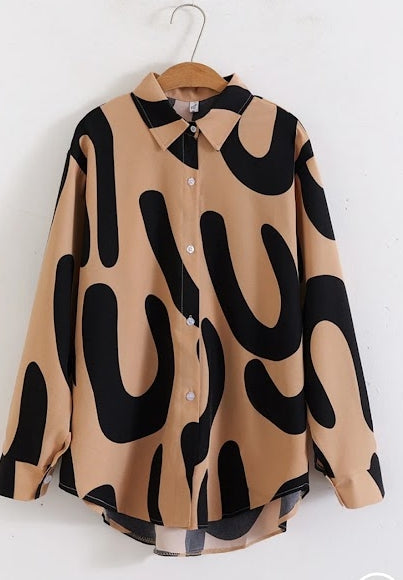 Women's Dress Botton Up Blouse